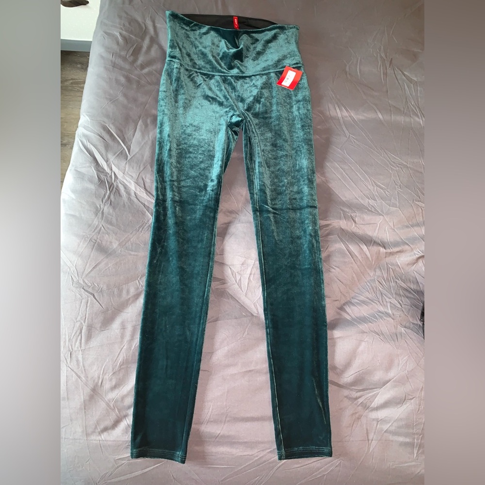 New spanx velvet leggings